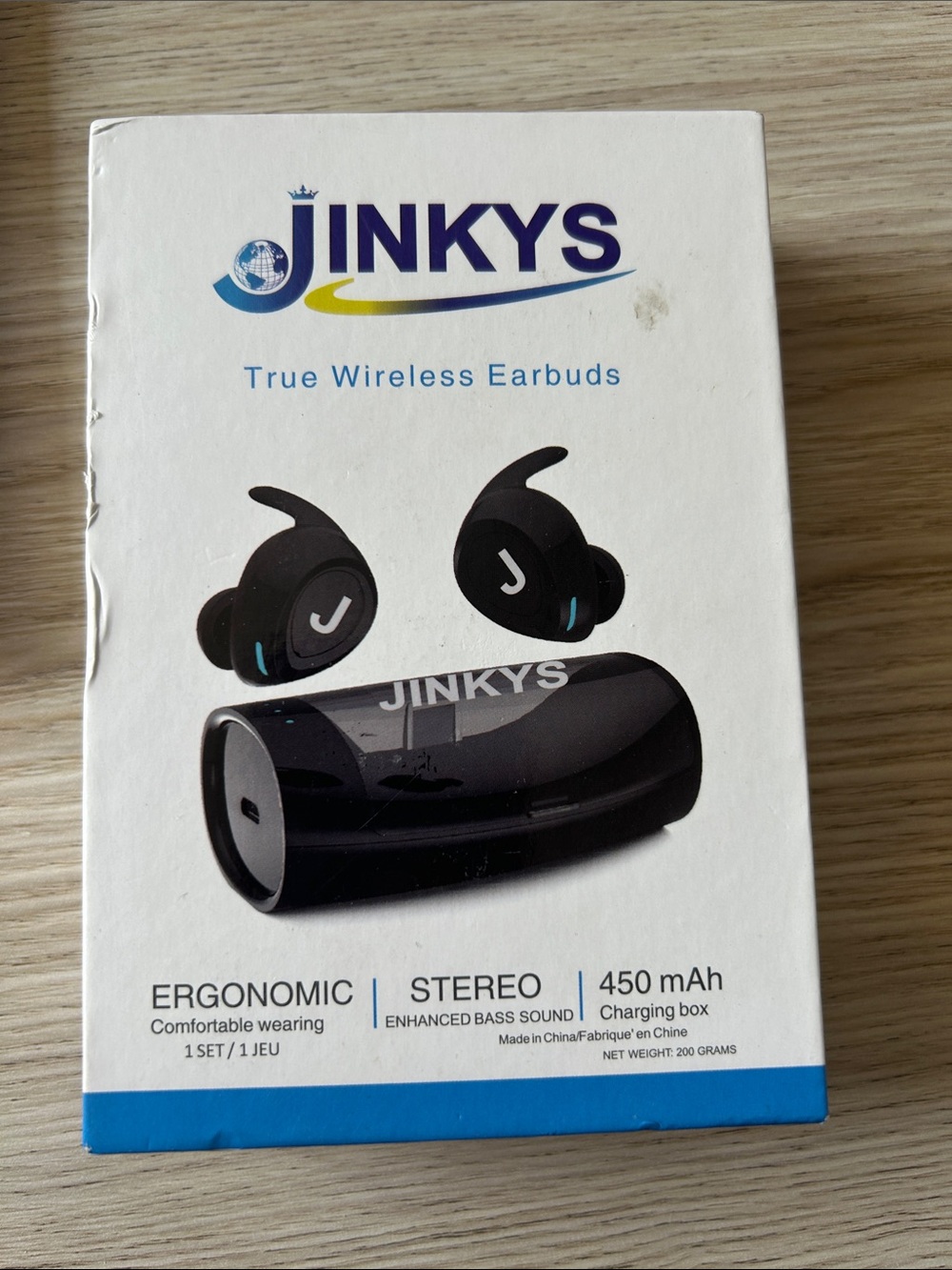 JINKYS True Wireless Earbuds - Black